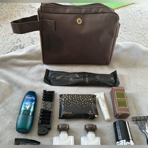 Bvulgari Men's Grooming Toiletries Collection - Black, White, Gold NWOT - Picture 3 of 5